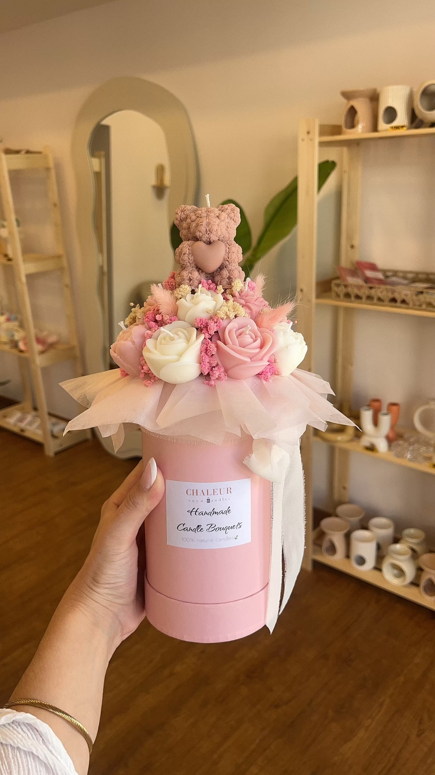 Welcome Baby Candle Bouquet
