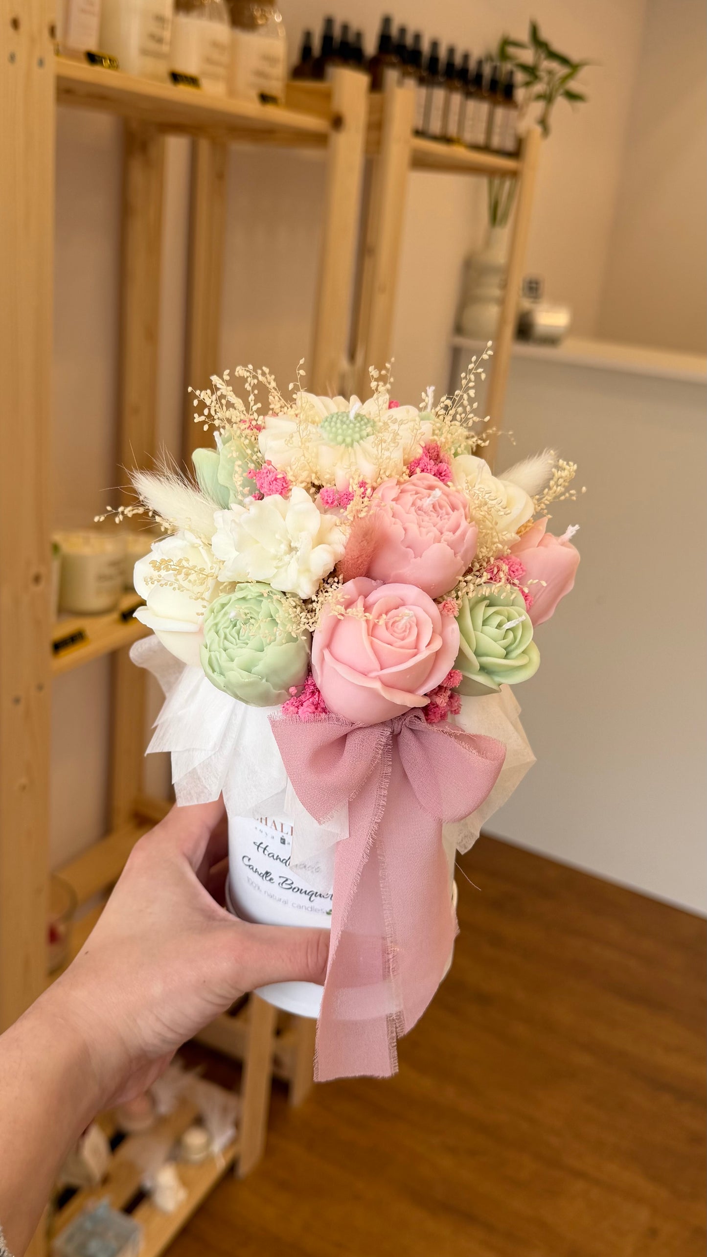 Medium Spring Candle Bouquet