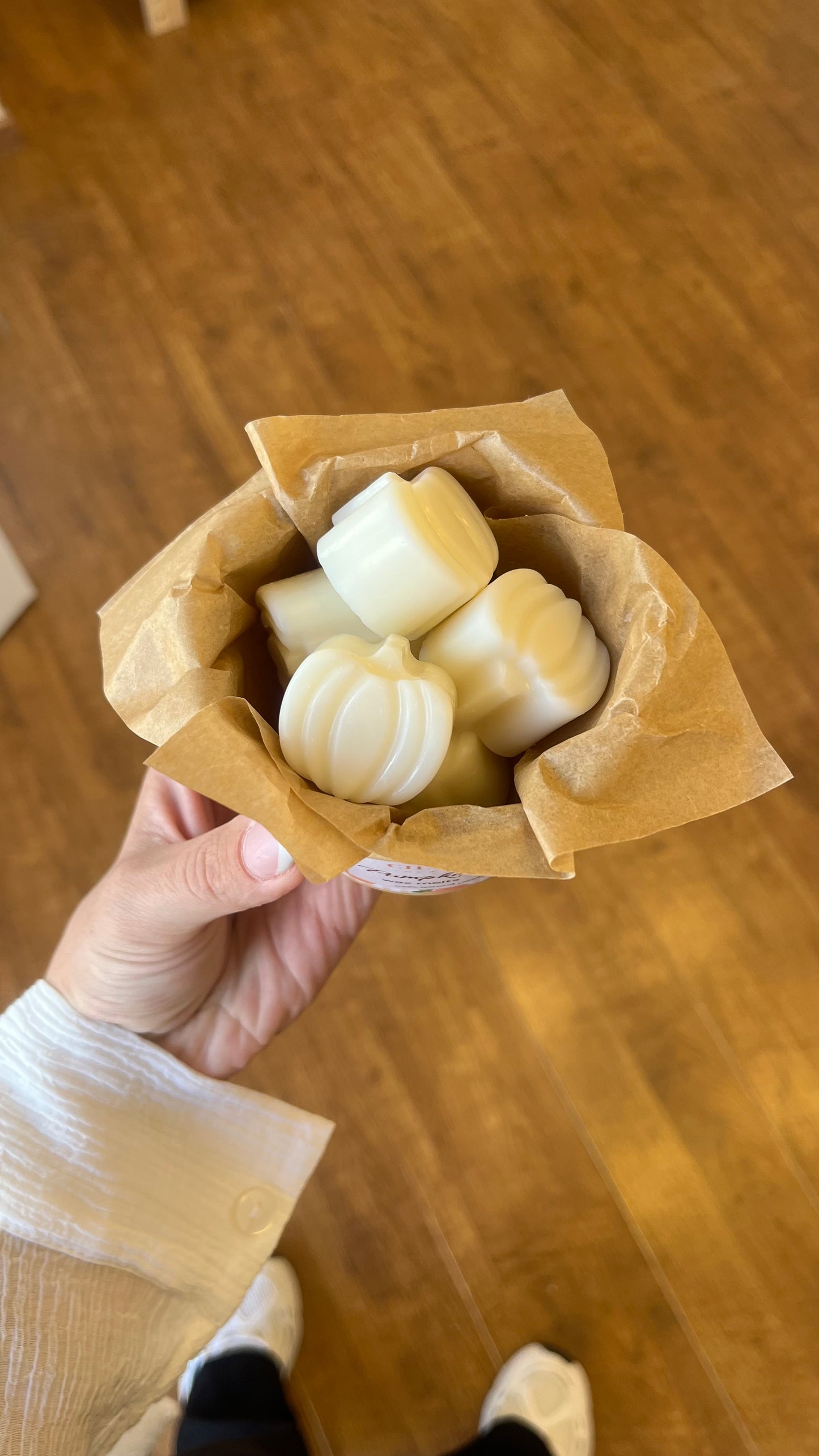 Pumpkin spice wax melts