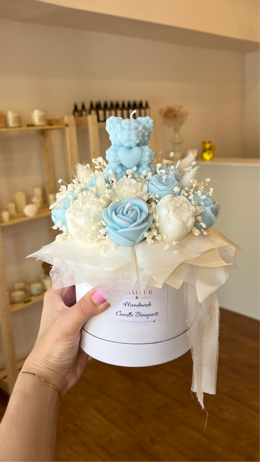 Welcome Baby Candle Bouquet