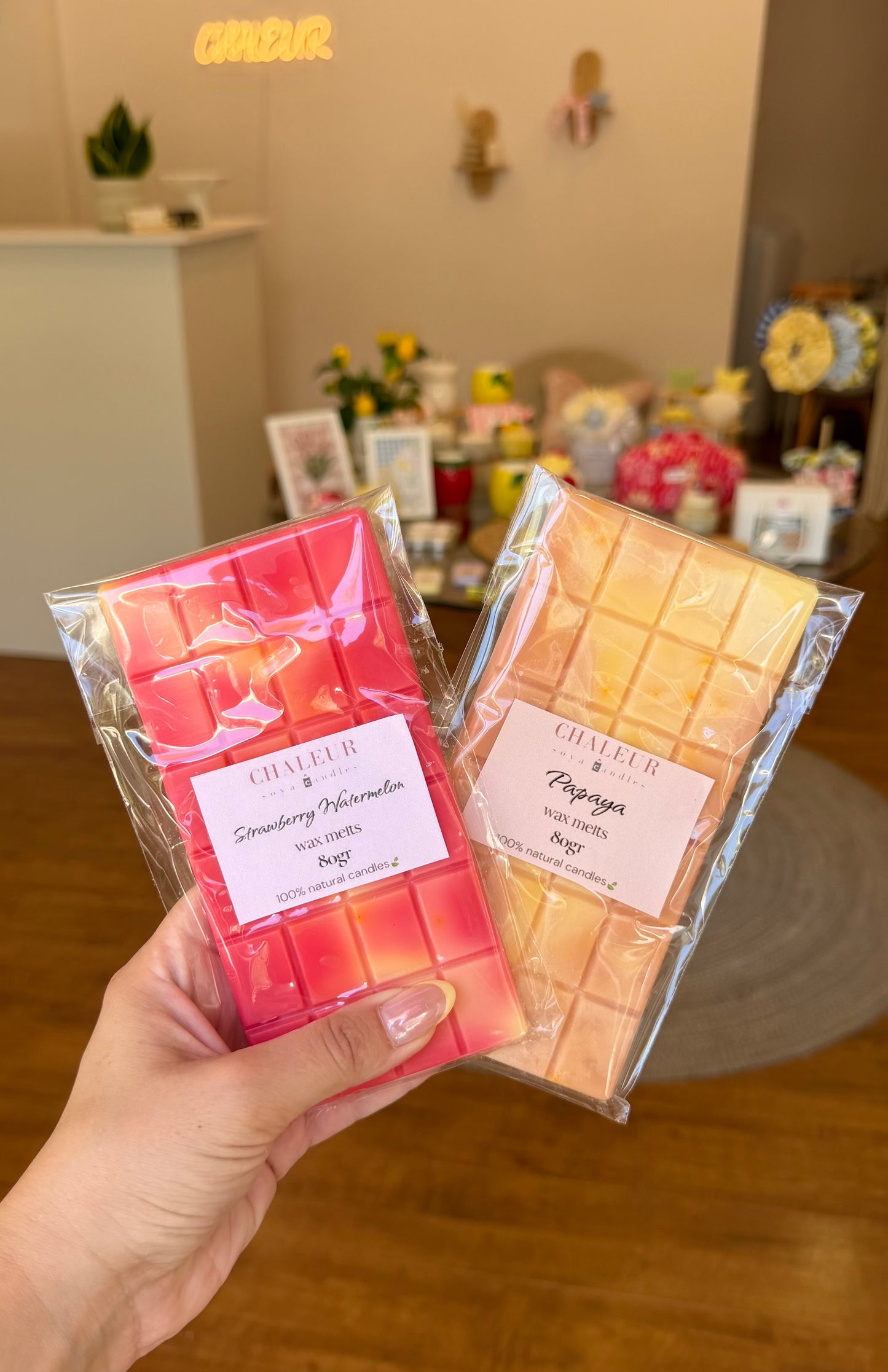 Wax bars