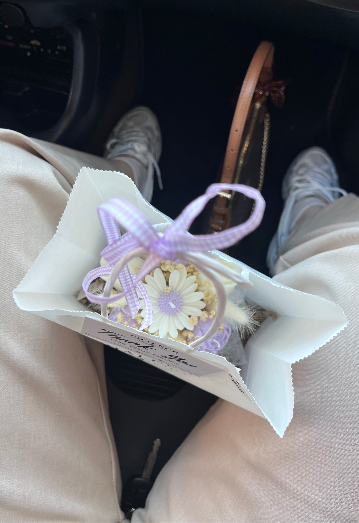 Mini candle bouquets