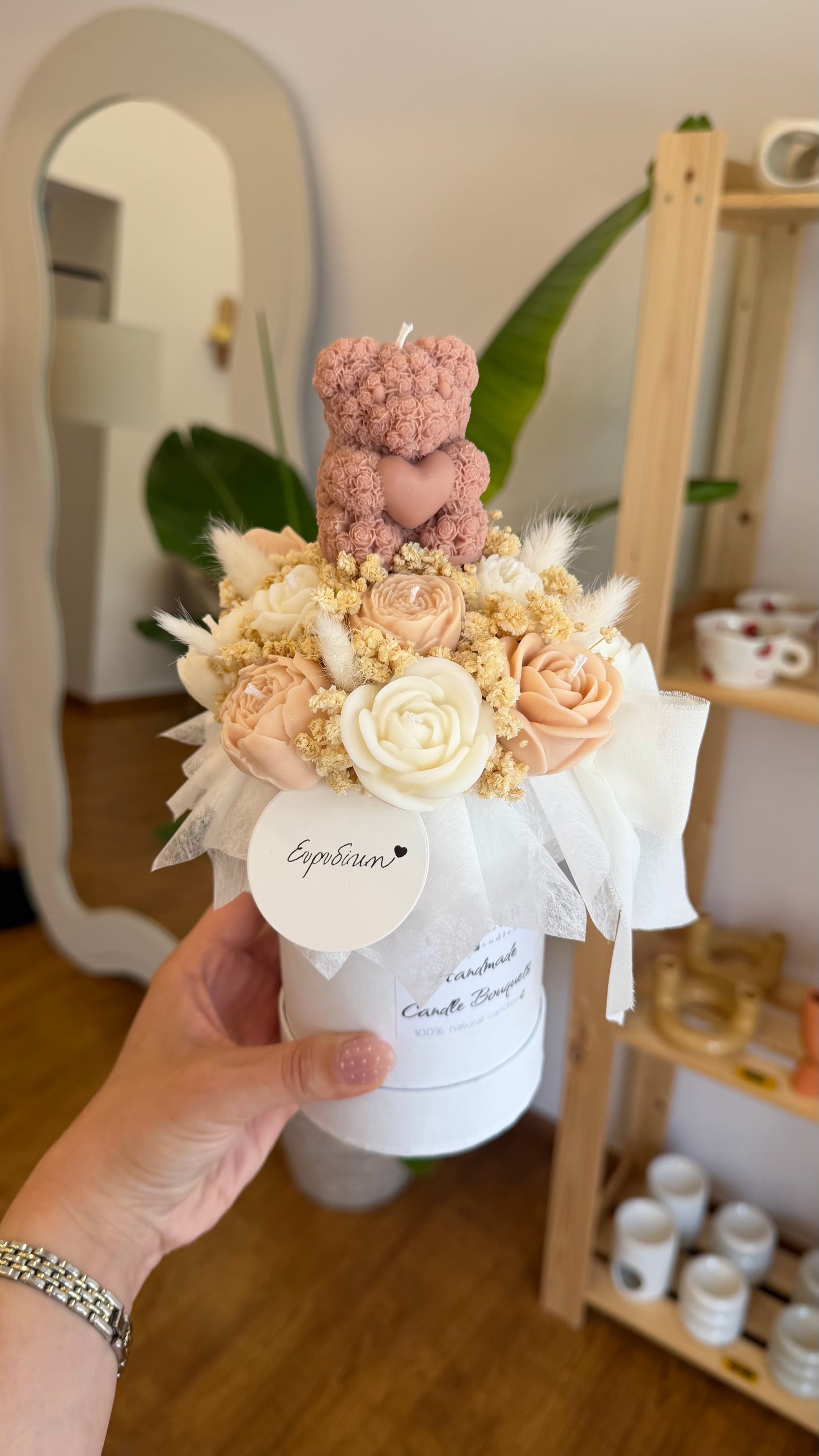 Welcome Baby Candle Bouquet