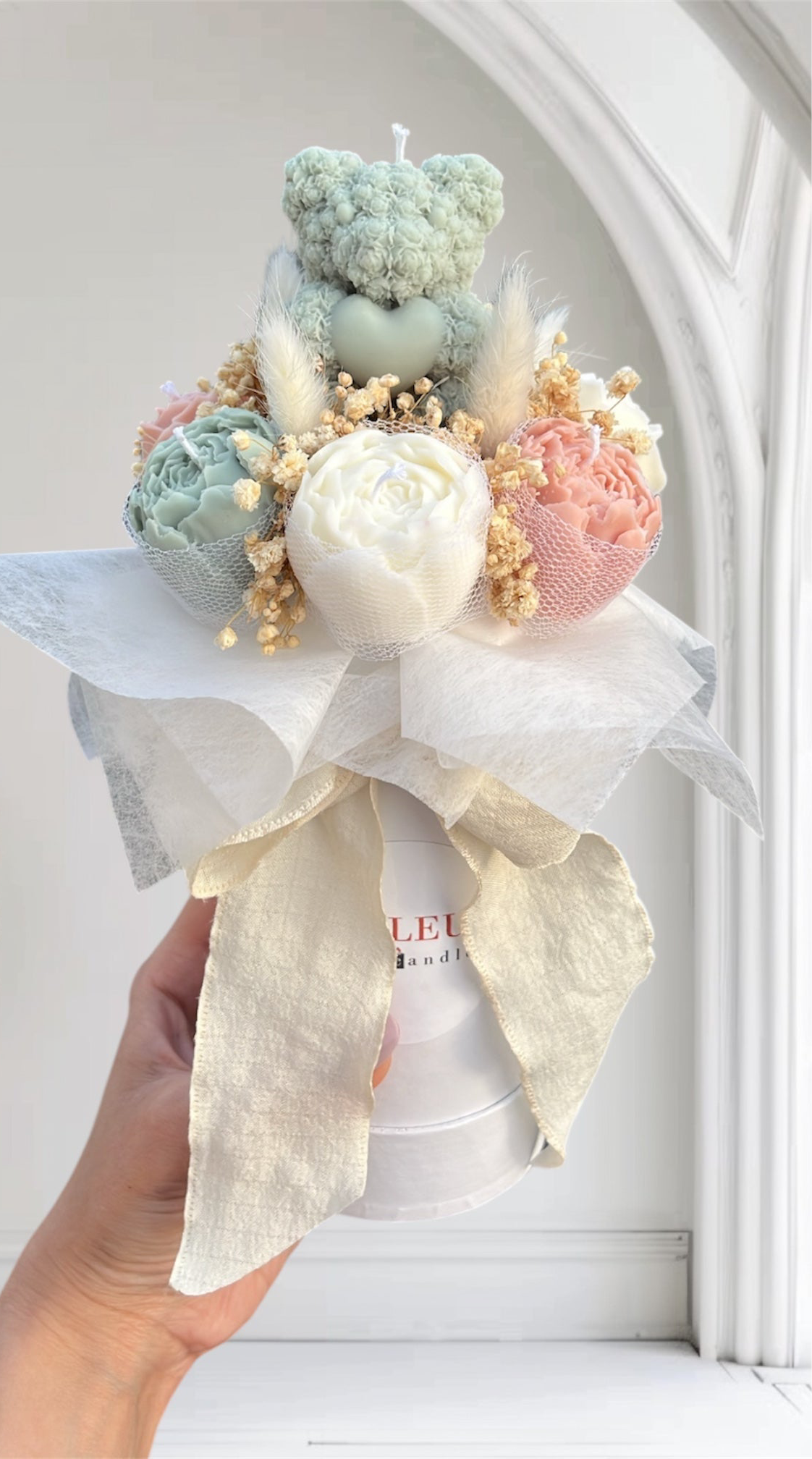 Welcome Baby Candle Bouquet