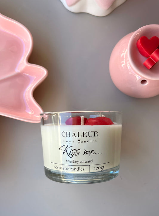 Kiss me Soy Candle