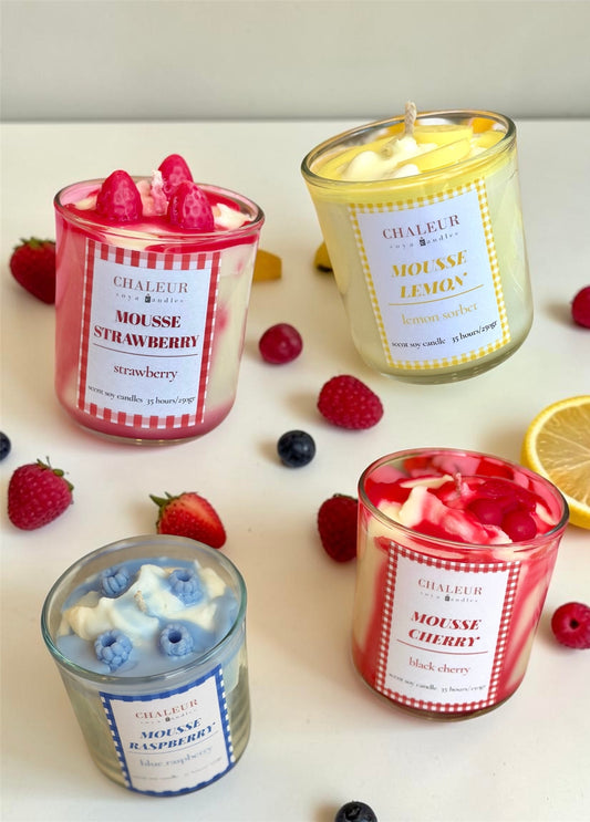 Mousse Candles
