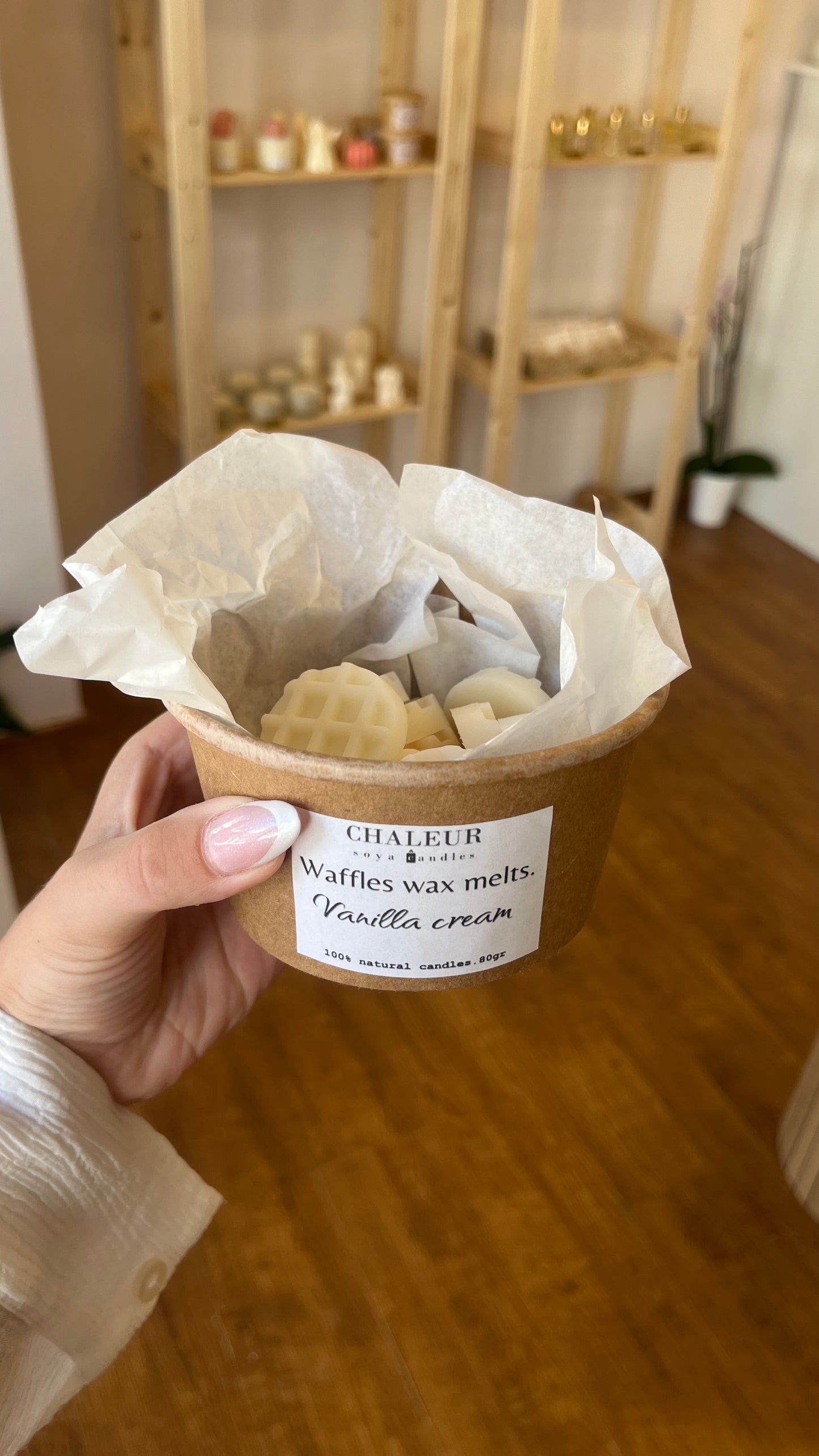 Waffles wax melts