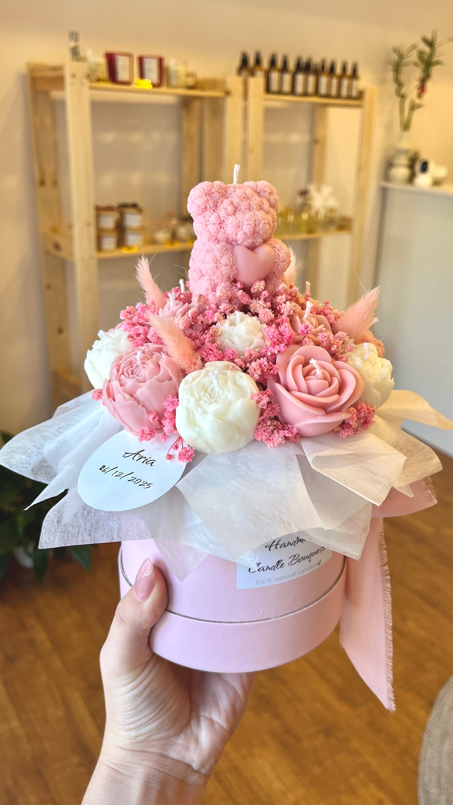 Welcome Baby Candle Bouquet