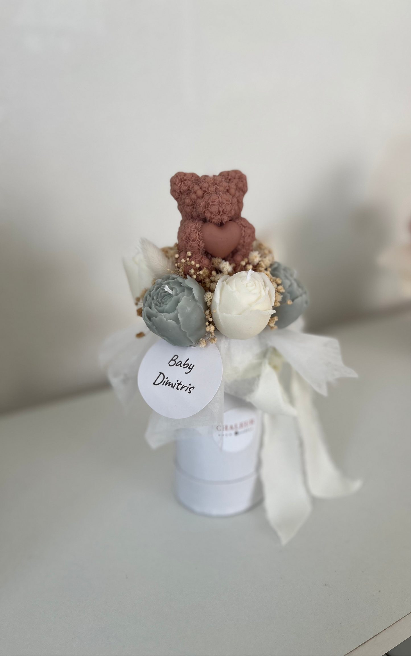 Welcome Baby Candle Bouquet