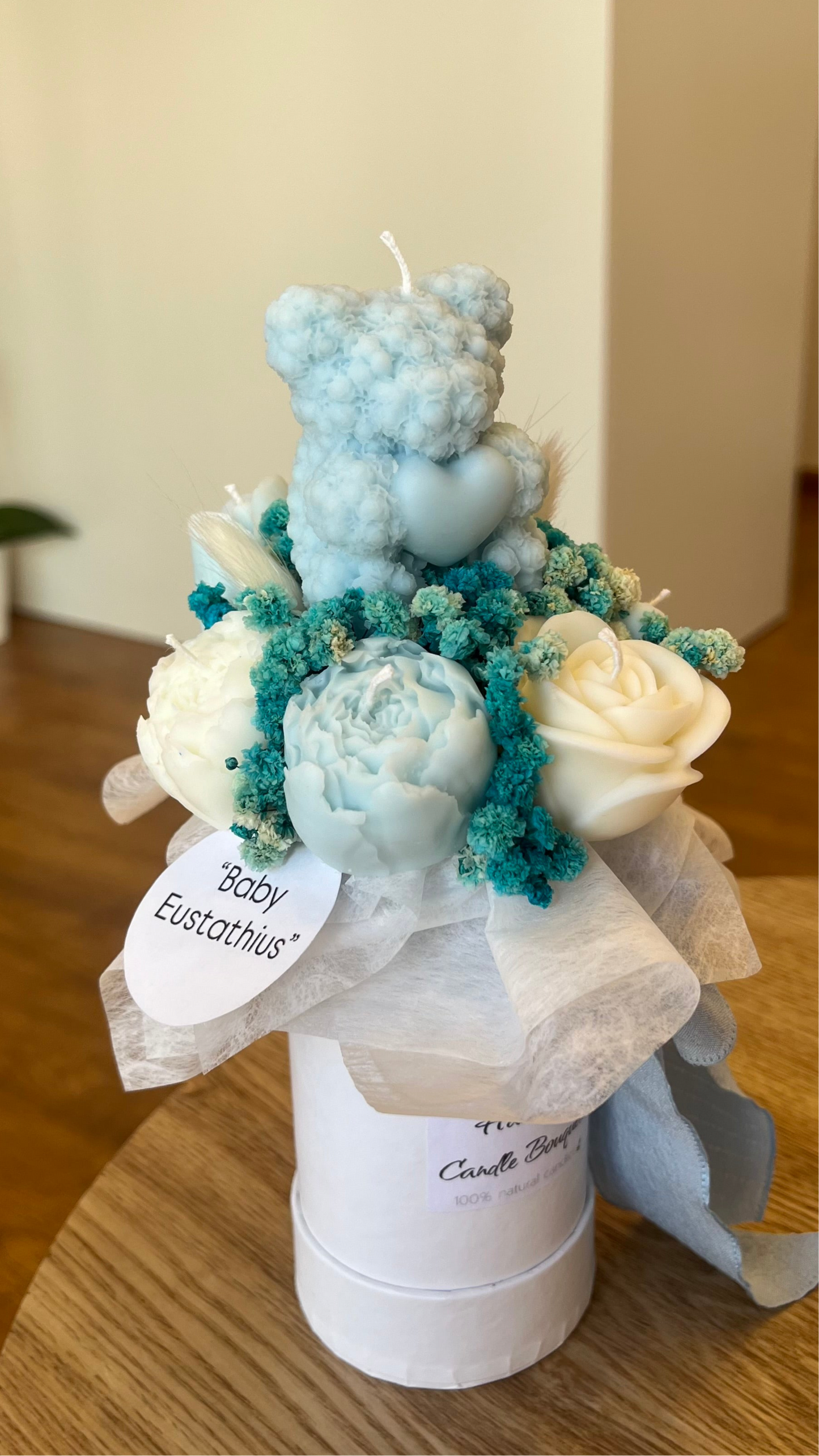 Welcome Baby Candle Bouquet