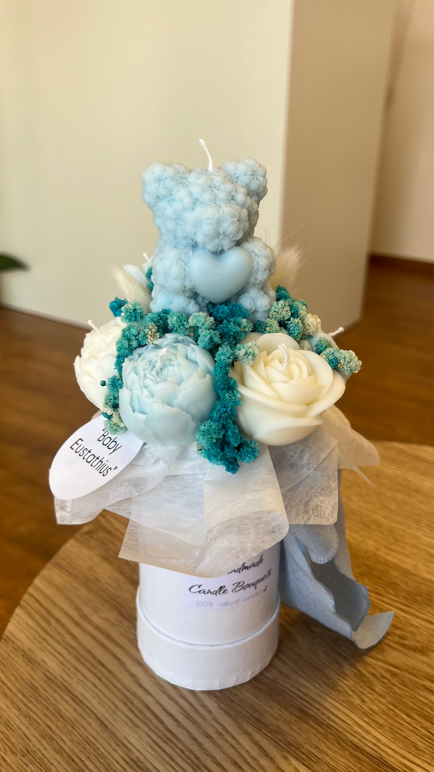 Welcome Baby Candle Bouquet